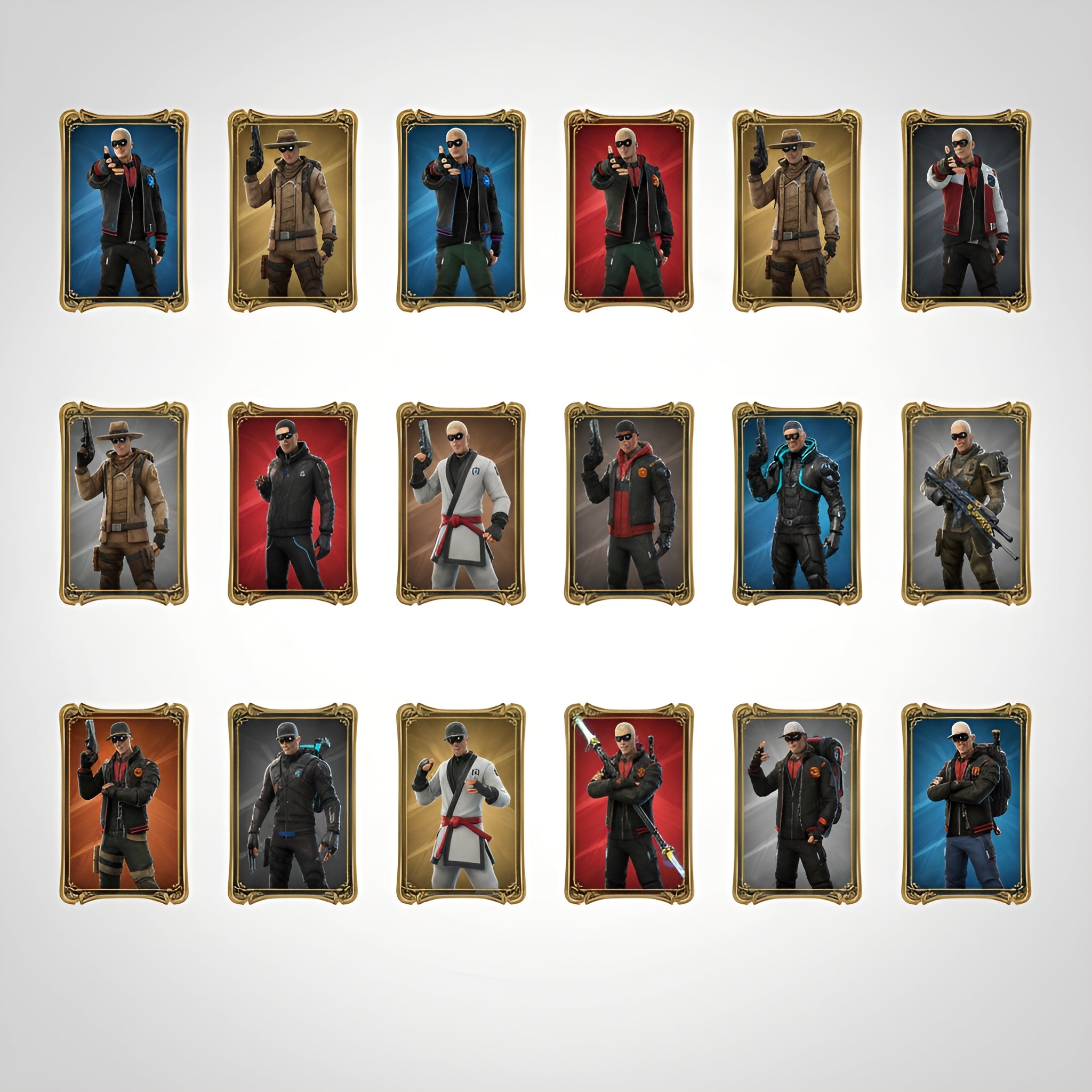 100+ Skins