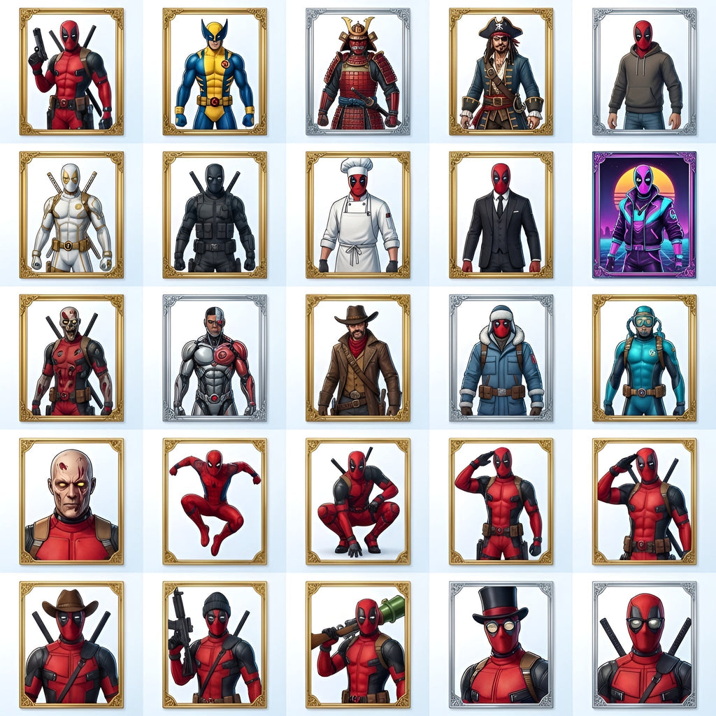 200+ Skins