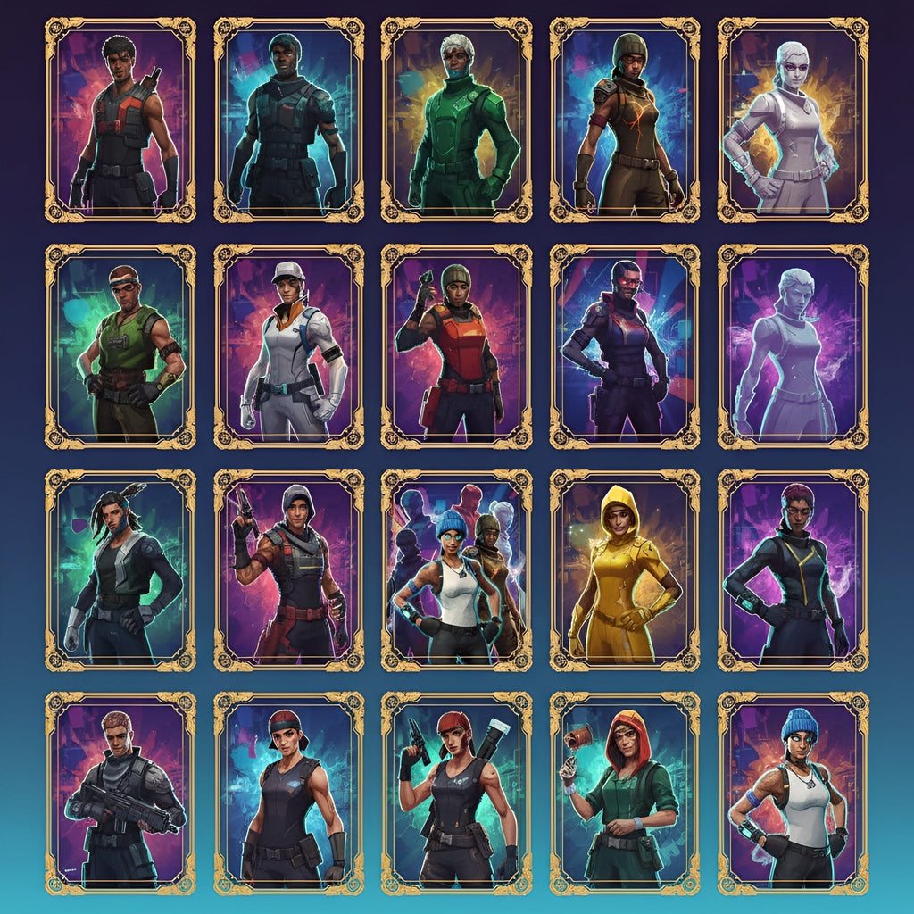 50+ Skins